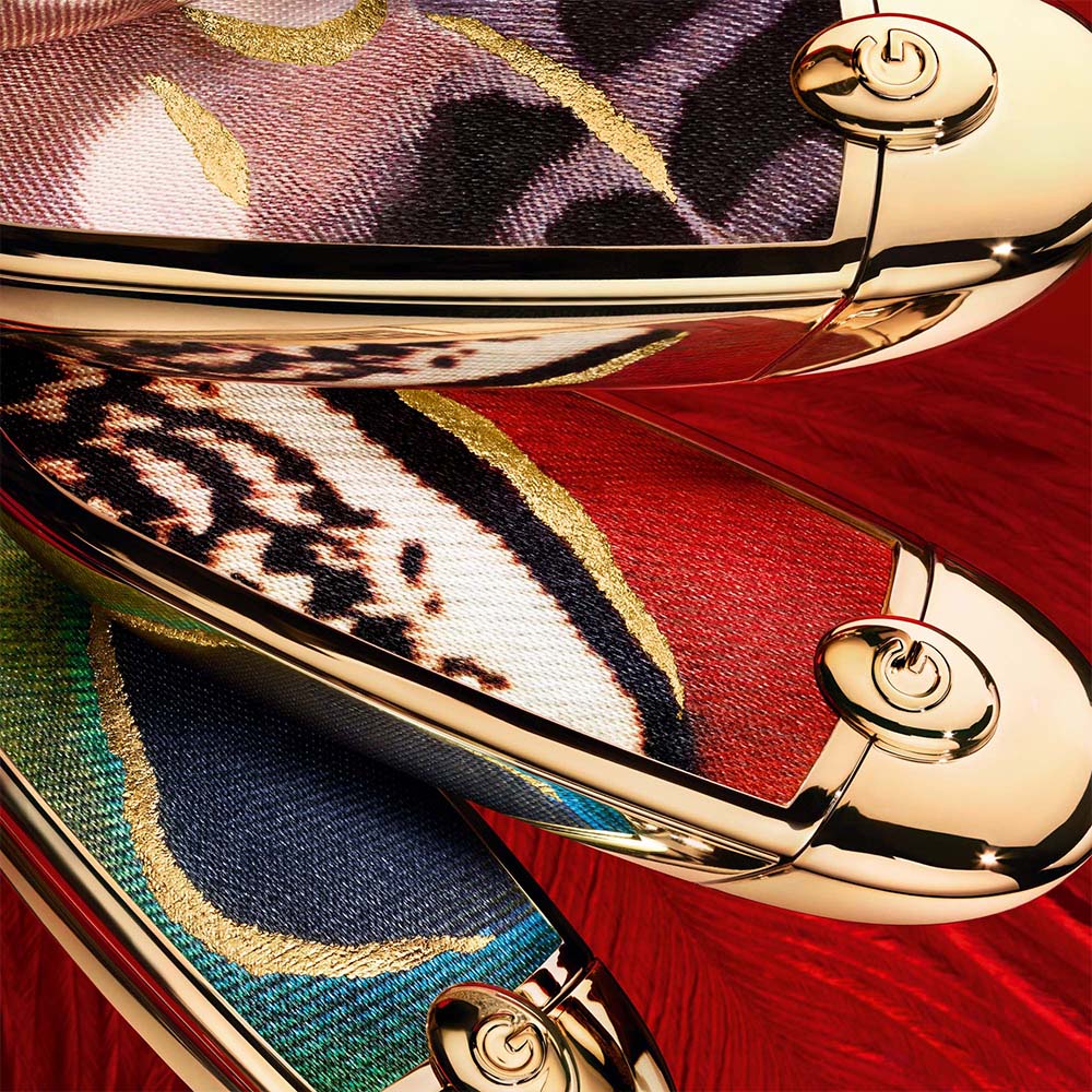 ROUGE G MAJESTIC FEATHERS ESTUCHE JOYA CON DOBLE ESPEJO EDICIÓN LIMITADA (CARCASA PARA BARRA DE LABIOS)